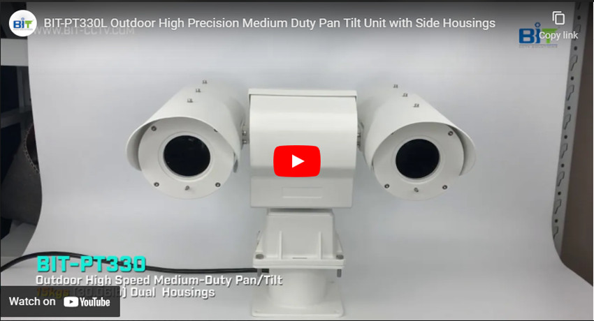 BIT-PT330L Outdoor High Precision Medium Tilt Unit s bočními kryty