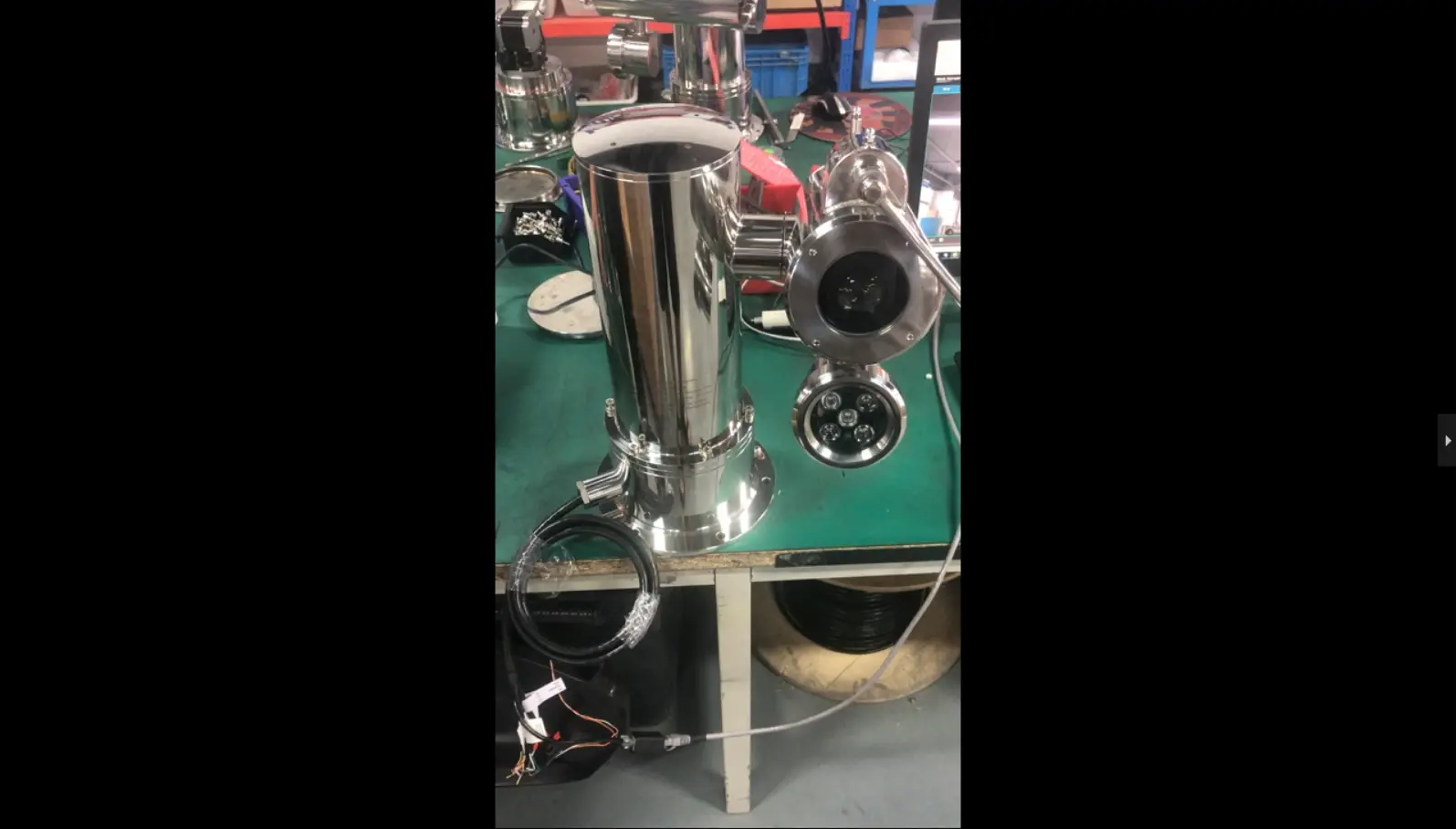 Hds 3033v, síťová ptz kamera odolná proti výbuchu, nerezová ocel 316l, kamera 20x 2mp, ochrana ip68